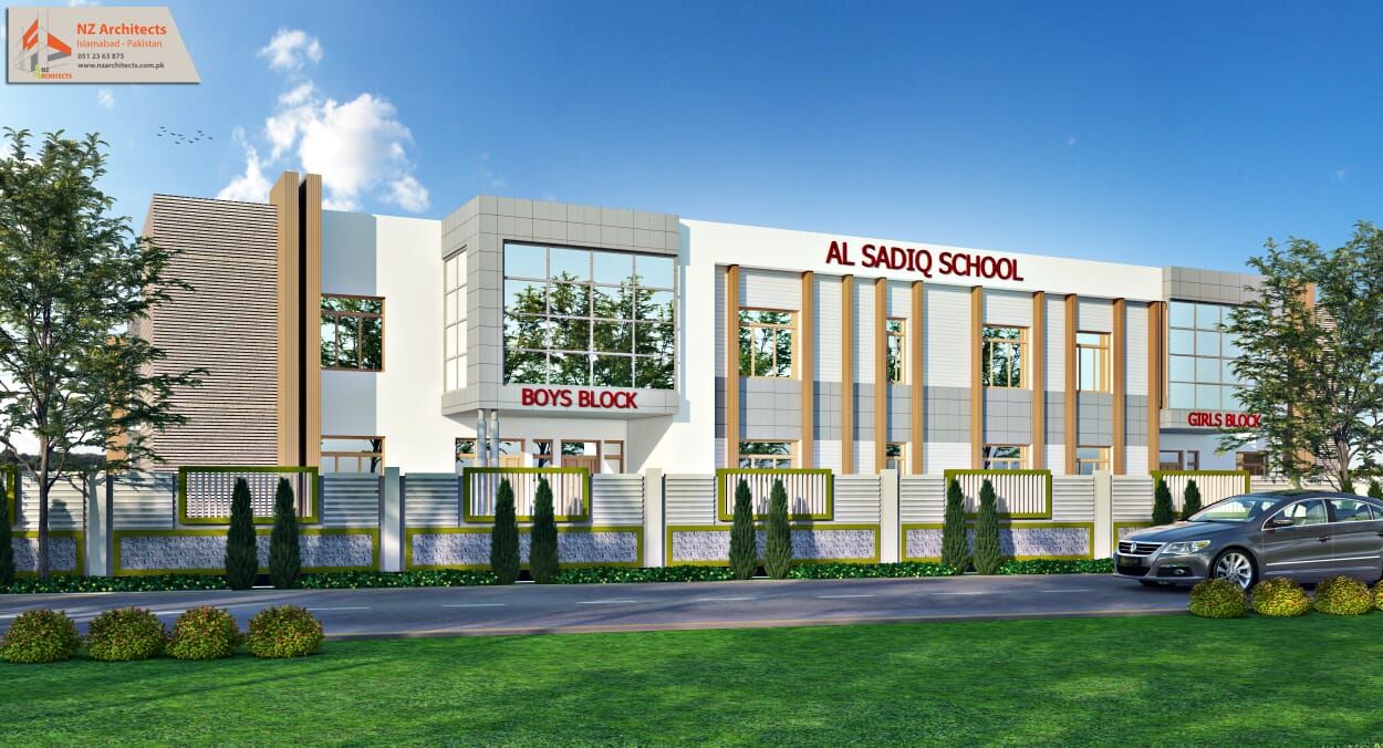 Al-Sadiq School &mdash; Landscaping, D.I. Khan